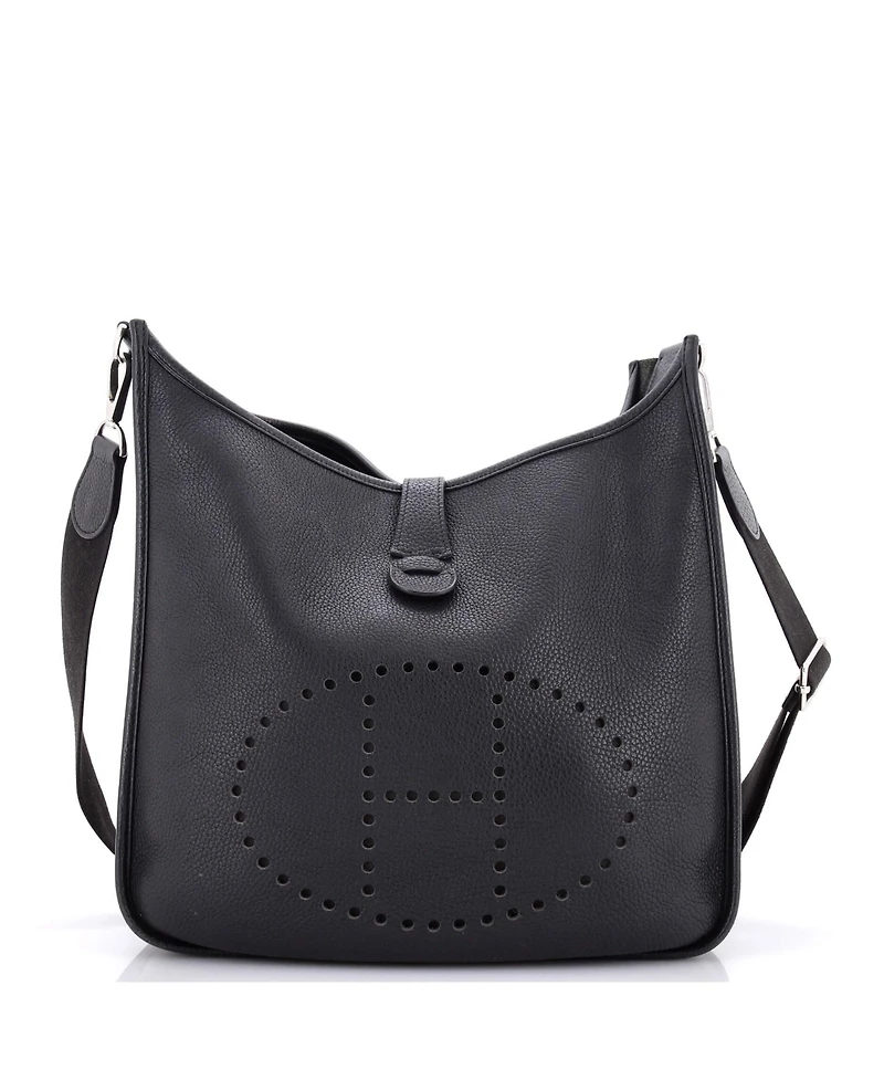 Pre-Owned HERMA‰S Gm Evelyne Bag Gen Iii Clemence
