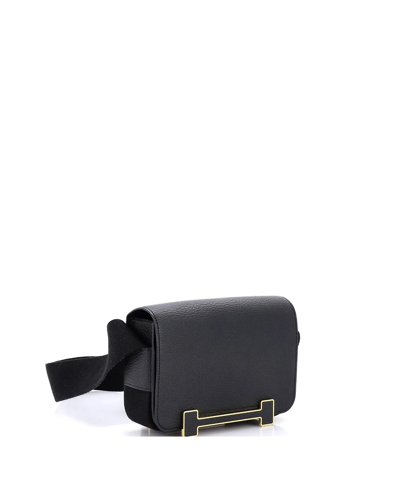 Pre-Owned HERMA‰S Geta Bag Chevre Mysore