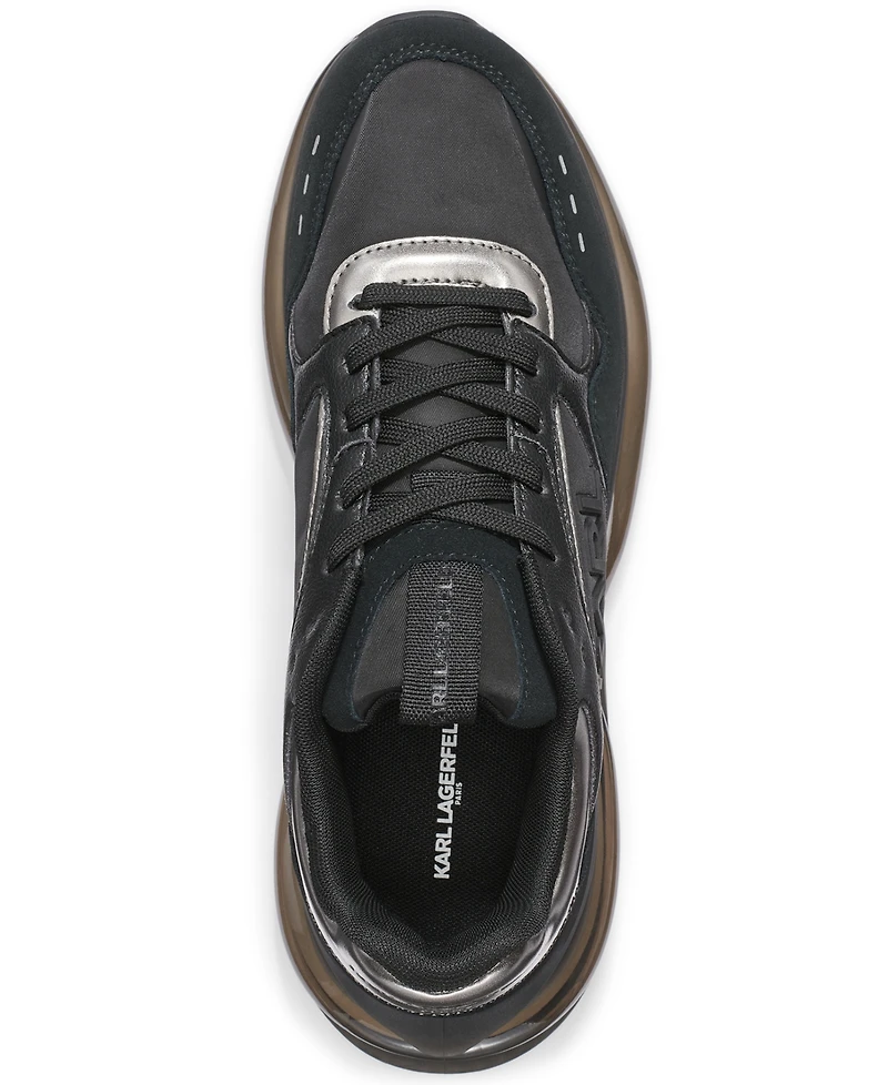 Karl Lagerfeld Paris Men's Side Round Toe Runner Shoes