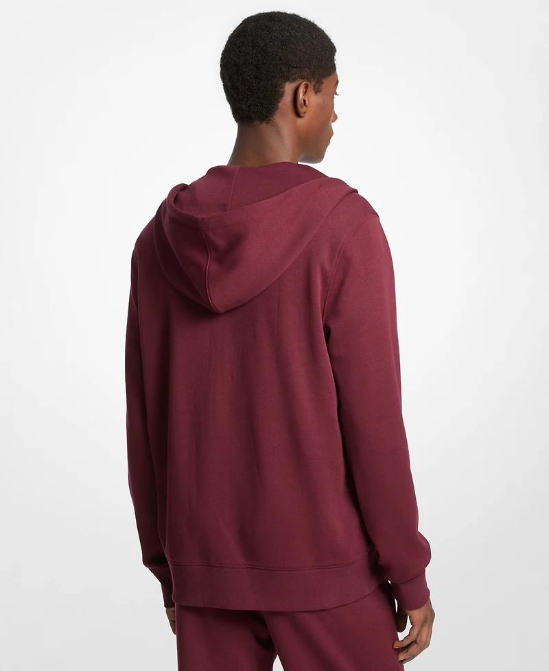 Michael Kors Men's Full Zip Hooded Sweatshirt