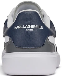 Karl Lagerfeld Paris Men's Multi-Color Side Logo Bit Sneakers