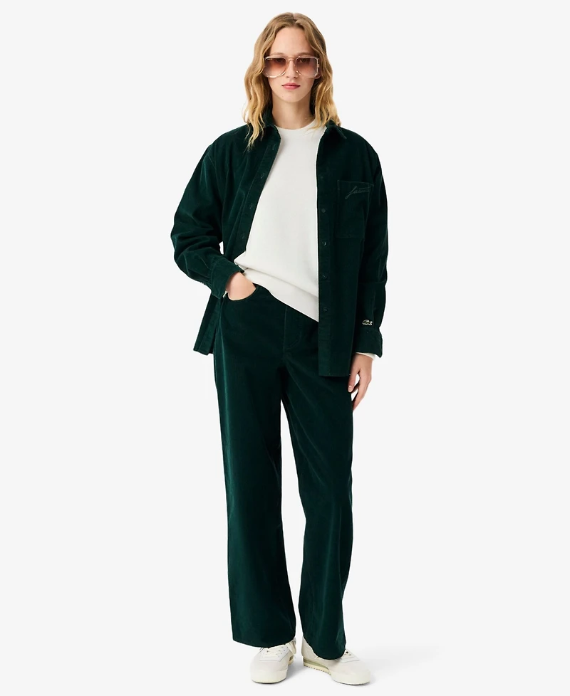 Lacoste Usa Women's Long Sleeve Sweater