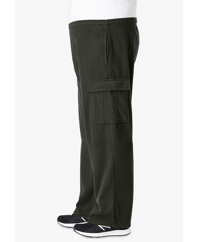 KingSize Big & Tall Explorer Plush Fleece Cargo Pants