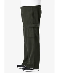 KingSize Big & Tall Explorer Plush Fleece Cargo Pants