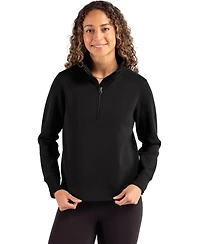Cutter & Buck Women's Roam Epic Versatility Recycled Quarter Zip Pullover