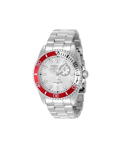 Invicta Men's Pro Diver Quartz Multifunction Silver Dial Watch