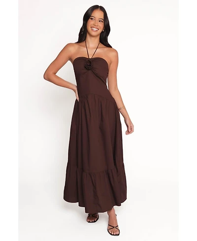 Petal and Pup Women's Soleila Halter Maxi Dress