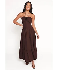 Petal and Pup Women's Soleila Halter Maxi Dress