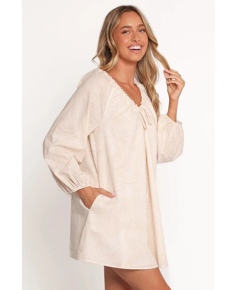 Petal and Pup Women's Walker Smock Mini Dress