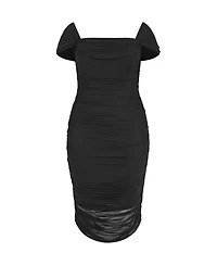 City Chic Women's Jazmin Ruched Dress