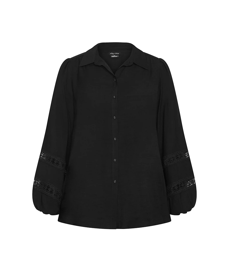 City Chic Women's Deanna Shirt