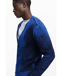 Desigual Men's Gradient cardigan sweater