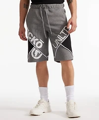 Ecko Unltd Men's Indented Fleece Regular Fit Shorts