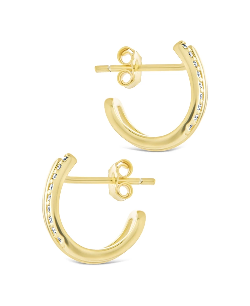 Sterling Forever Silver Harlowe Claw Studs