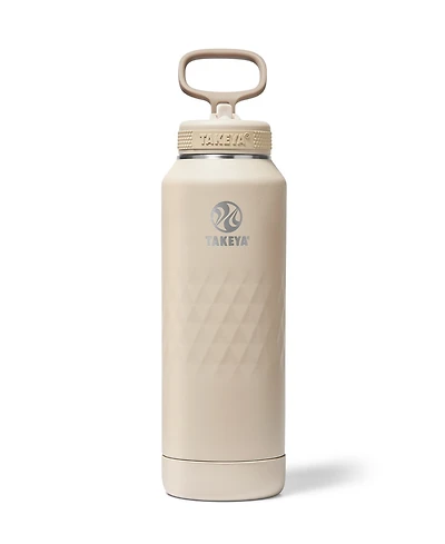 Takeya Sport 40 oz. Triple-Insulated Water Bottle with Straw Lid