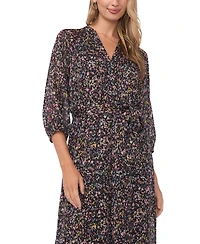 Vince Camuto Women's Raglan 3/4-Sleeve Jumpsuit