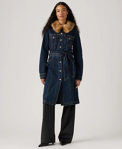 Levi's Women's Mob Wife Trucker Long Sleeve Jacket