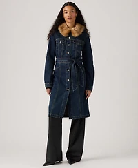 Levi's Women's Mob Wife Trucker Long Sleeve Jacket
