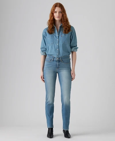 Levi's Women's 314 Shaping Straight Mid Rise Jeans