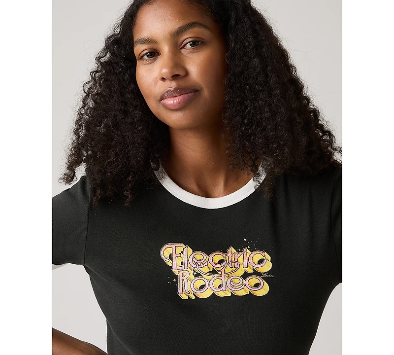 Levi's Women's Graphic Ringer Rickie T-Shirt