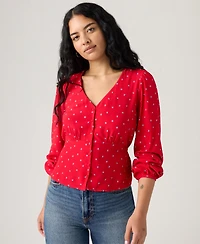 Levi's Women's Dolores Long Sleeve Blouse