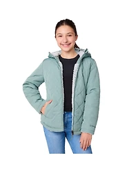 Free Country Girls' Stratus Lite Reversible Jacket
