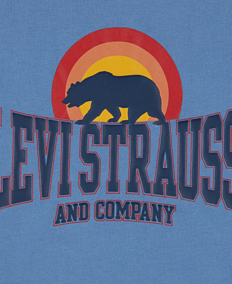 Levi's Boys 4-7 Bear With Me Graphic Print Short Sleeve T-Shirt
