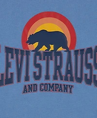 Levi's Boys 4-7 Bear With Me Graphic Print Short Sleeve T-Shirt