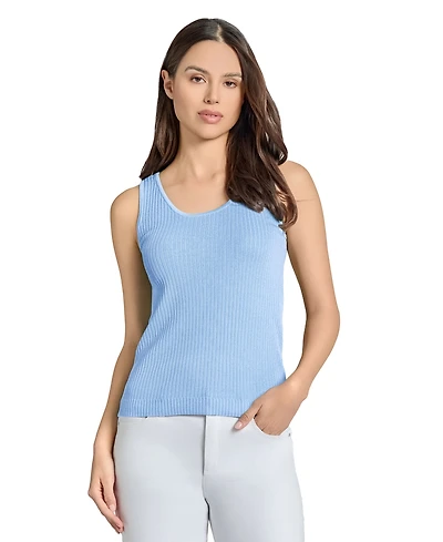 Jones New York Women's Scoop Neck Tank Top