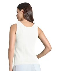 Jones New York Women's Scoop Neck Tank Top