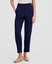 Eileen Fisher Women's Terry Slouch Pull-On Ankle Pants