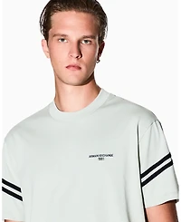 A|X Armani Exchange Men's Arm Band Wording T-Shirt