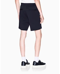 A|X Armani Exchange Men's Drawstring Fleece Graphic Shorts