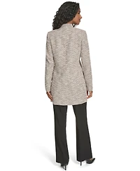 Calvin Klein Women's Novelty Topper Open Front Blazer