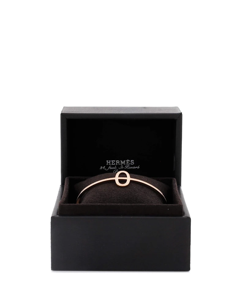 Pre-Owned HERMES Chaine d'Ancre Contour Cuff Bracelet