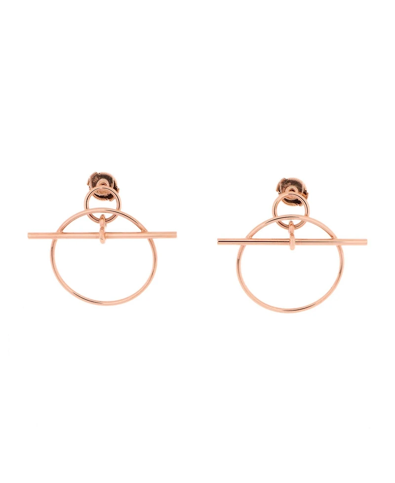 Pre-Owned Hermes Loop Earrings