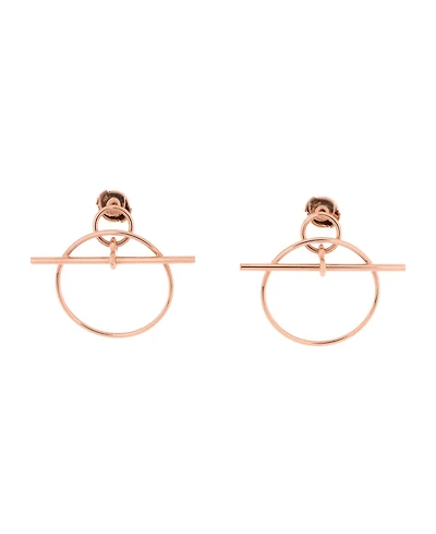 Pre-Owned Hermes Loop Earrings