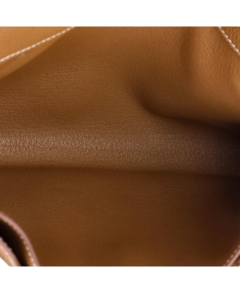 Pre-Owned Hermes 25 Kelly Depeches Pouch Togo