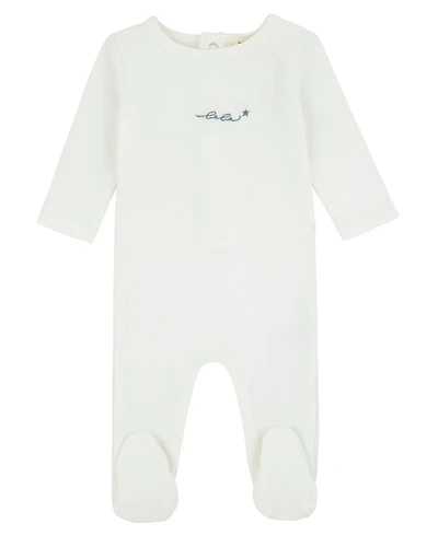 NoggiWear Baby Muslin Patch Cotton Layette Footie