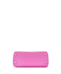 Pre-Owned Hermes Kelly 28 Handbag Pink Evercolor with Palladium Hardware