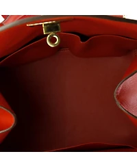 Pre-Owned Hermes 20 Toolbox Bag Evercolor