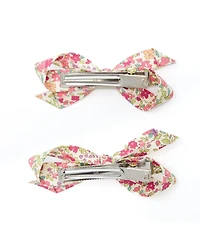 Puttisu Girls 2pc Bow Clip Set