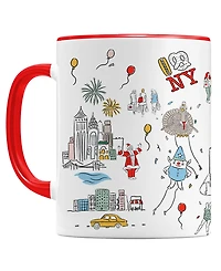 Masterpiece Studios Macy's Printed Mugs, Set of 3