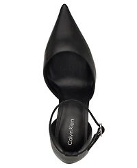 Calvin Klein Women's Olettia Ankle Strap Stiletto Pumps