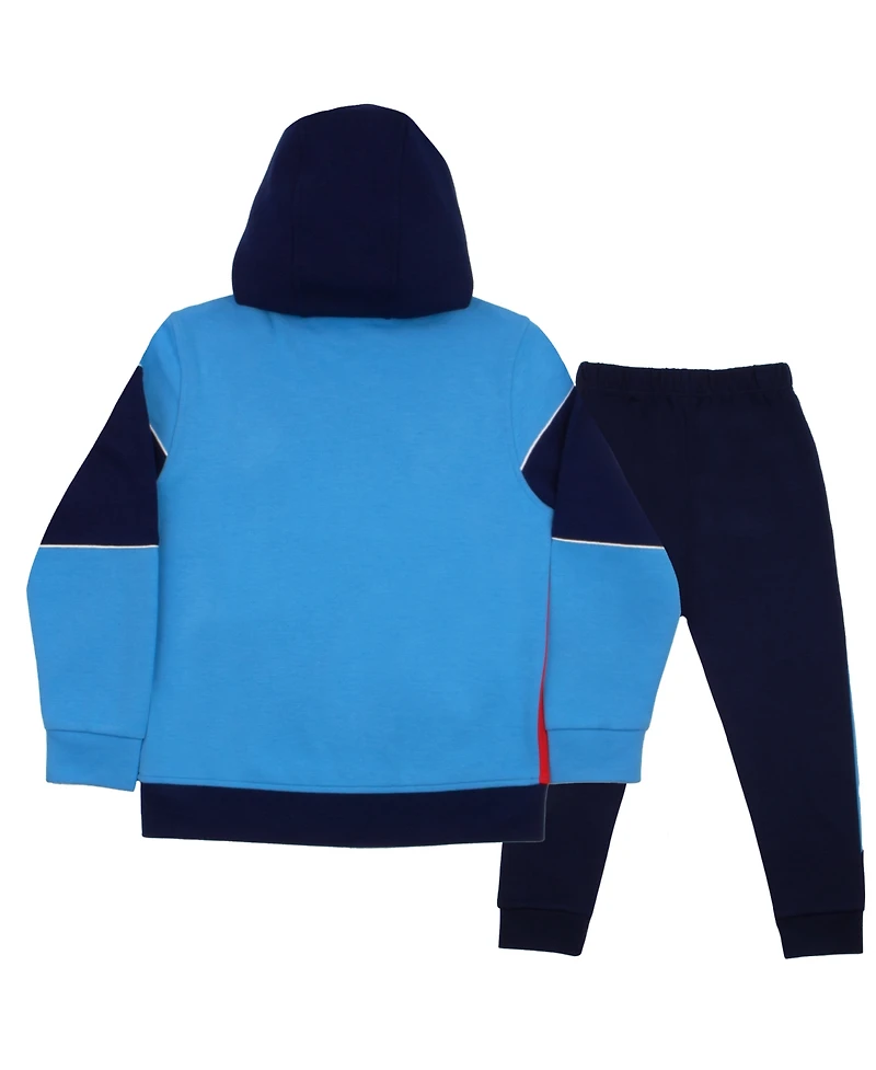 Mario Boys Nintendo Super 2 Piece Fleece Hoodie and Jogger Pants Set