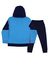 Mario Boys Nintendo Super 2 Piece Fleece Hoodie and Jogger Pants Set