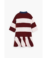 Desigual Girls Girls's Striped Polo Dress