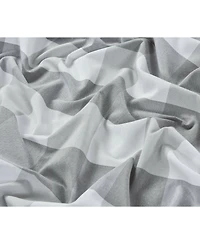 Kate Aurora Country Farmhouse Living Classic Buffalo Plaid Checkered Single Grommet Top Window Curtain Panel - 54 in. W x 84 L, Burgundy