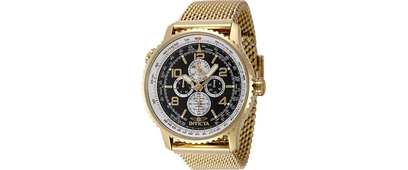 Invicta Men's 49412 Ocean Voyage Quartz Black Dial Watch