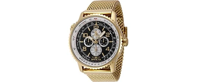 Invicta Men's 49412 Ocean Voyage Quartz Black Dial Watch